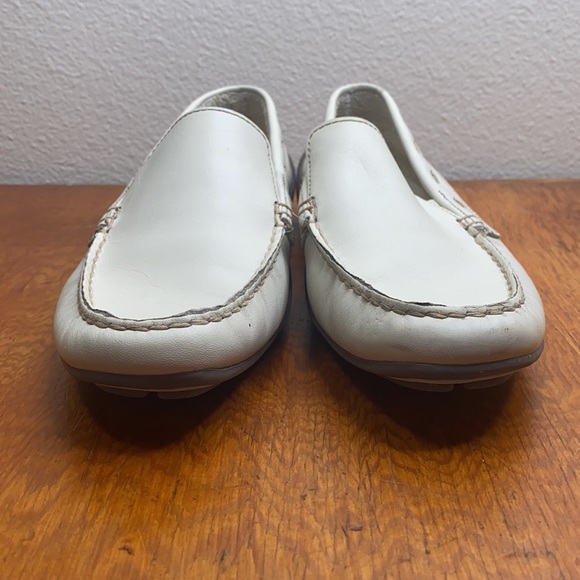 Rockport Washable Footwear Cream Loafers - Picture 3 of 10